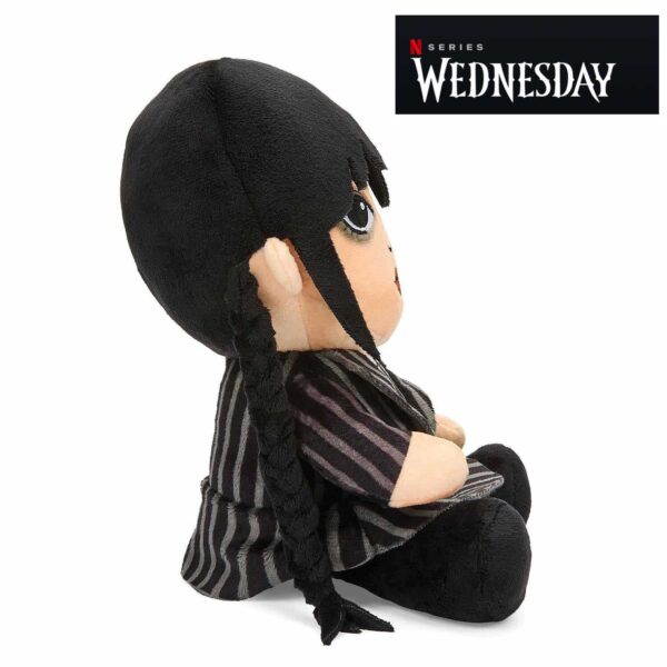 WEDNESDAY ADDAMS LICENSED KIDROBOT PLUSH PHUNNY DOLL 19 CMS - Image 5