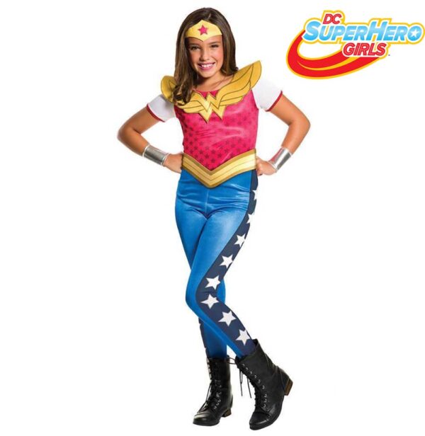 DC Super Heroes Wonder Woman Costume Deluxe Book Week S:9-12y