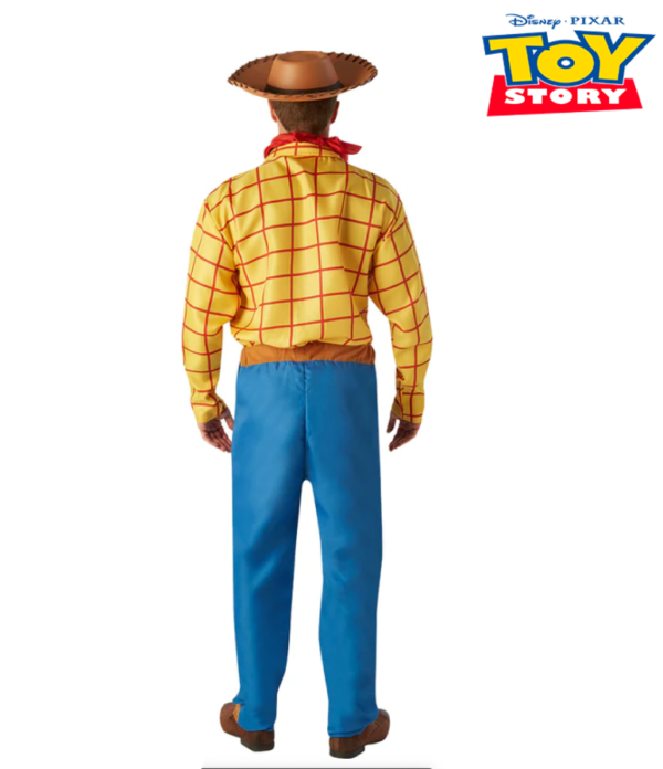 Disney Toy Story Woody Deluxe Mens Sheriff / Cowboy Costume - XL - Image 3