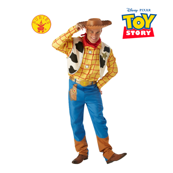 Disney Toy Story Woody Deluxe Mens Sheriff / Cowboy Costume - XL